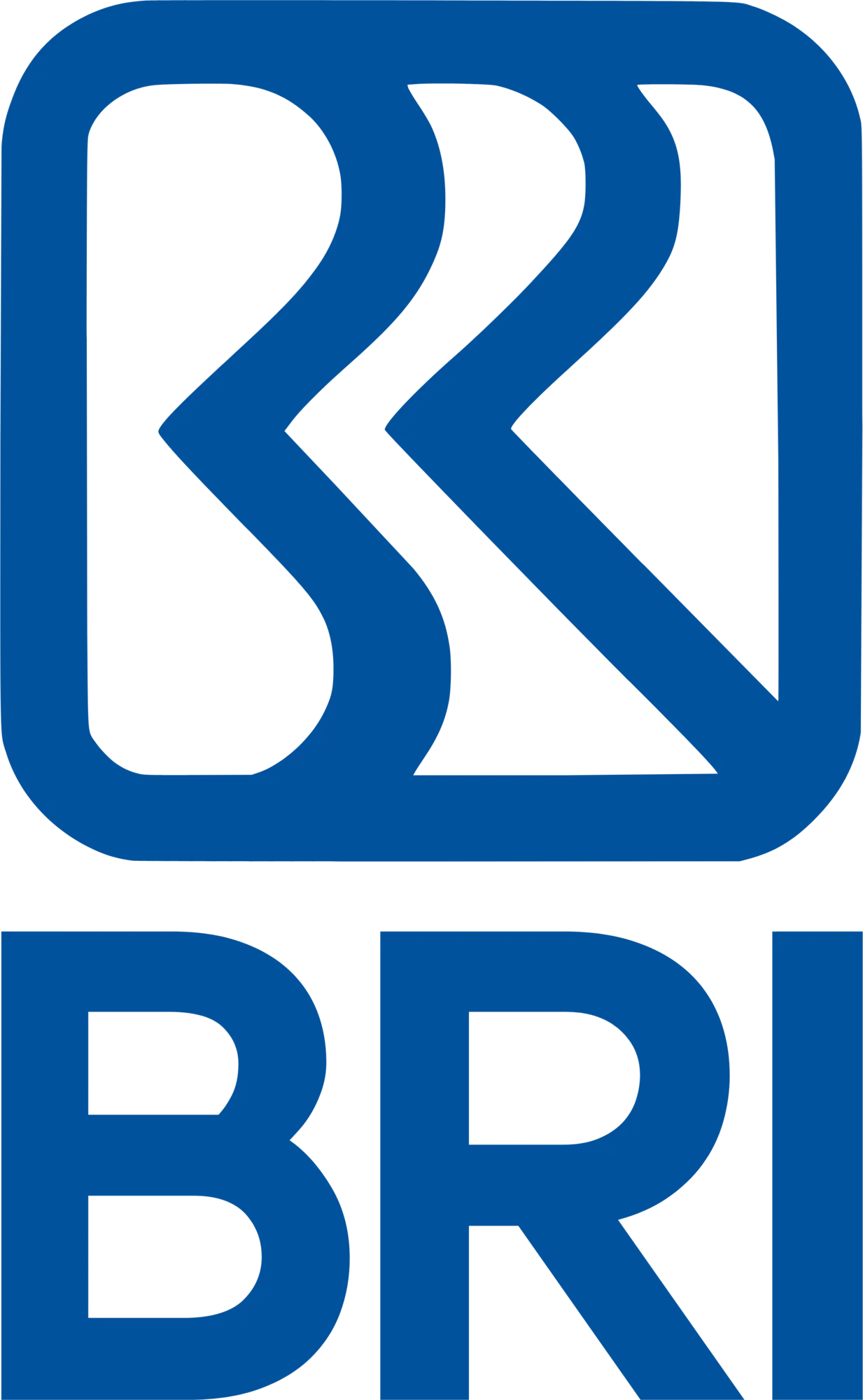 Logo pembayaran BRIVA Bank BRI untuk biaya pendaftaran PMB UNIKAMA